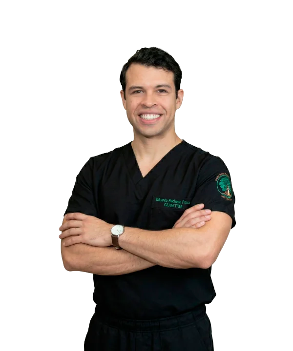 Dr. Jorge Eduardo Pacheco Ponce, Médico Geriatra