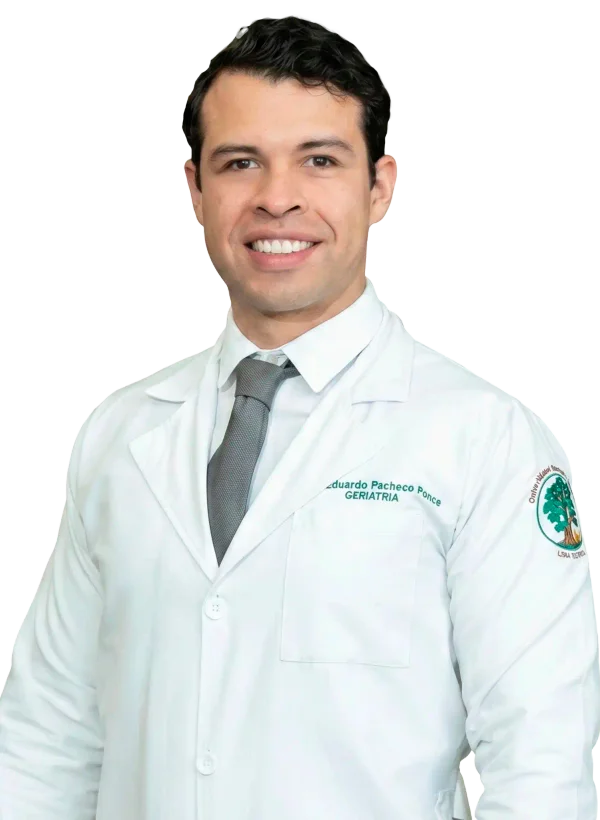 Dr. Eduardo Pacheco Ponce, Médico Geriatra